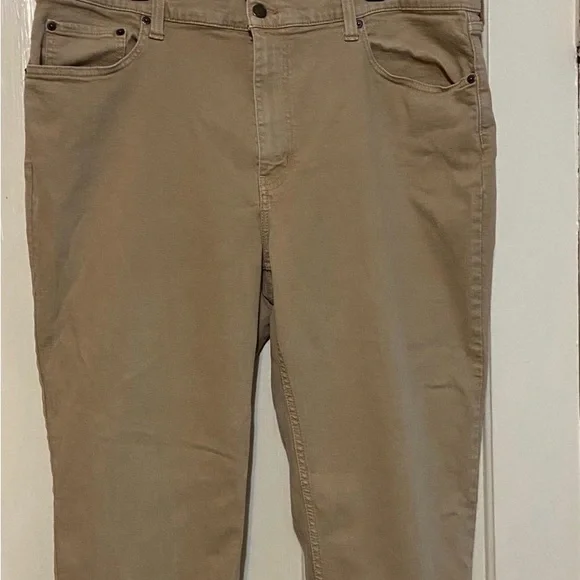 L.L.Bean 1912 classic fit khaki men’s jeans 40X29 - Picture 3 of 7